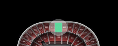 Seat view from Upper