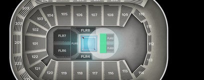 Seat view from Floor