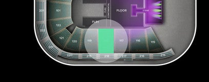Seat view from Lower