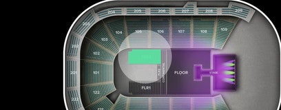 Seat view from Floor