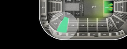 Seat view from Lower