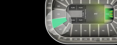 Seat view from Lower