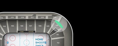 Seat view from Standing Room Only