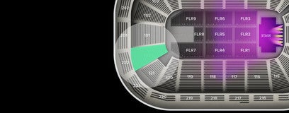 Seat view from Lower