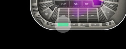 Seat view from Upper