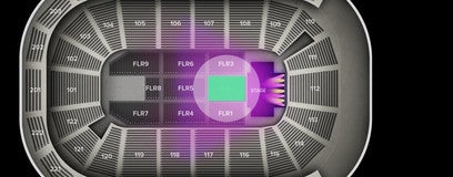 Seat view from Floor