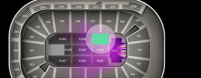 Seat view from Floor