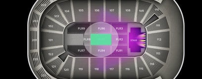 Seat view from Floor