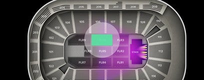 Seat view from Floor