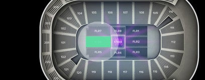 Seat view from Floor