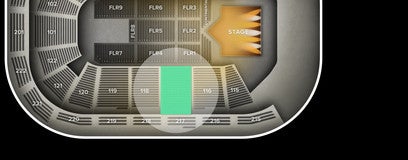 Seat view from Lower