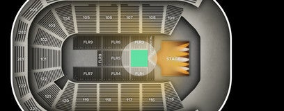 Seat view from Floor