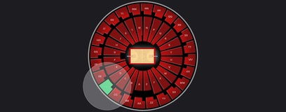 Seat view from Upper Corner