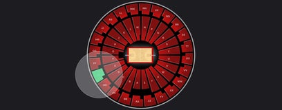 Seat view from Upper Corner