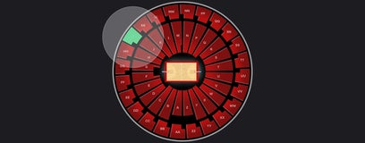 Seat view from Upper Corner