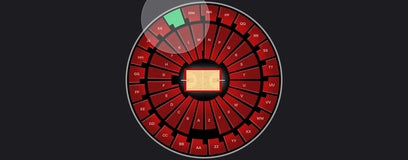 Seat view from Upper Sideline