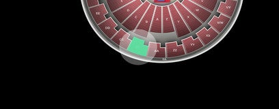 Seat view from Upper