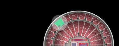 Seat view from Upper