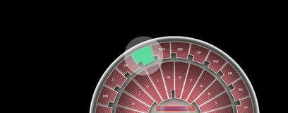 Seat view from Upper