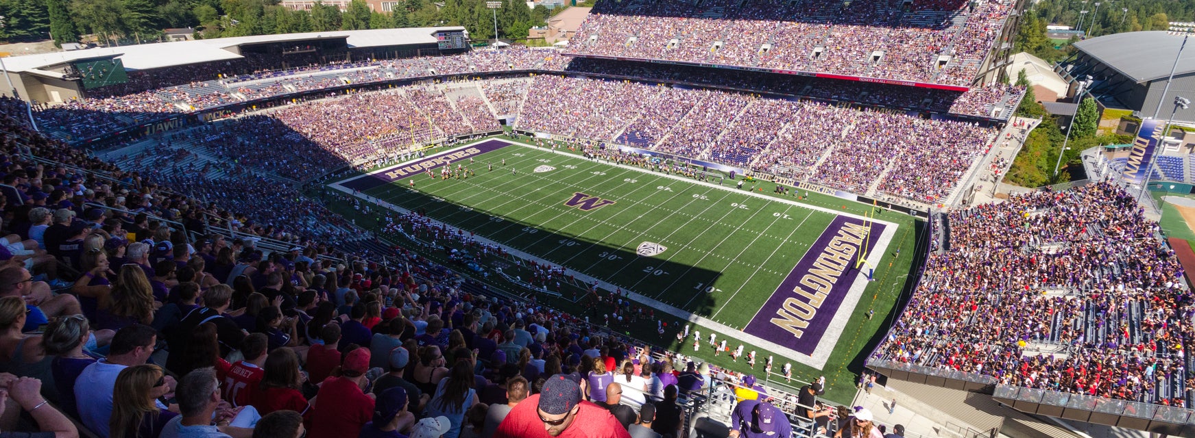 Seat view from Upper Sideline