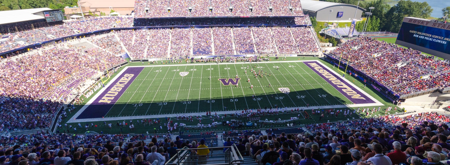Seat view from Upper Sideline