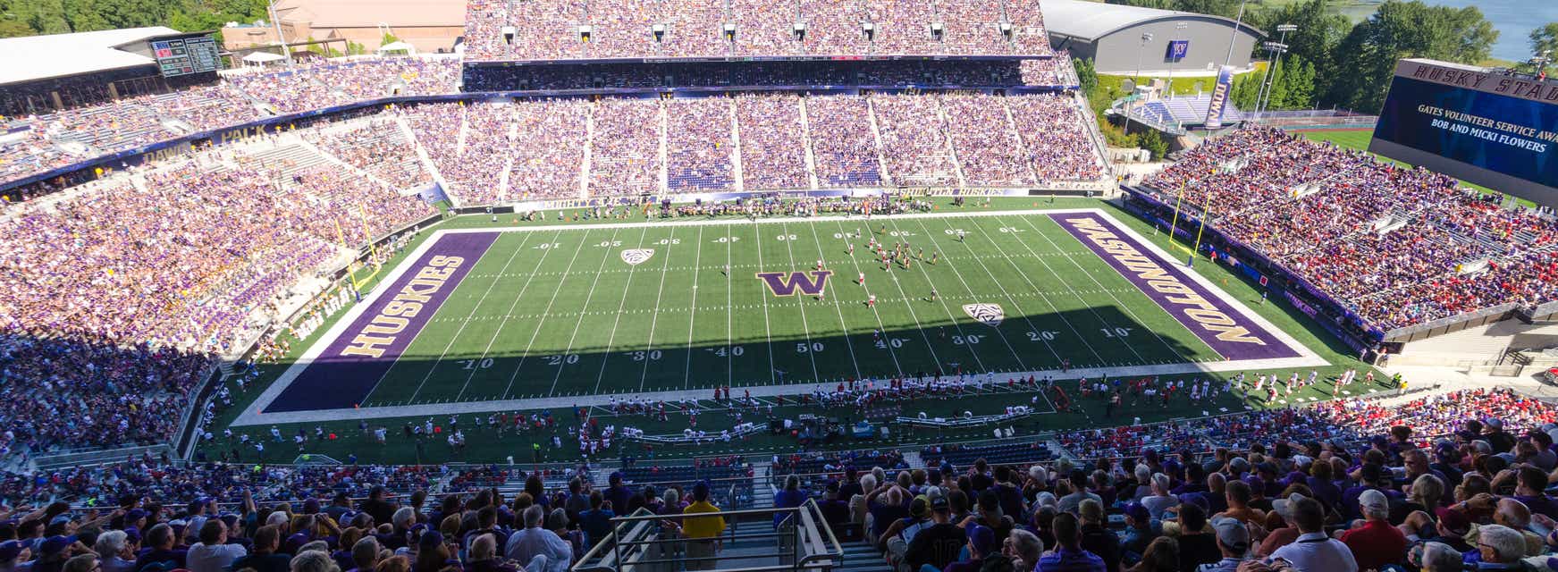Seat view from Upper Sideline