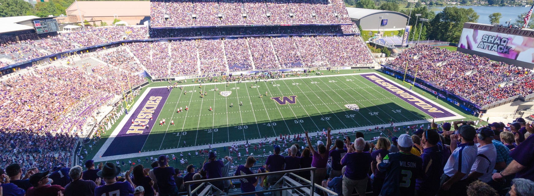 Seat view from Upper Sideline