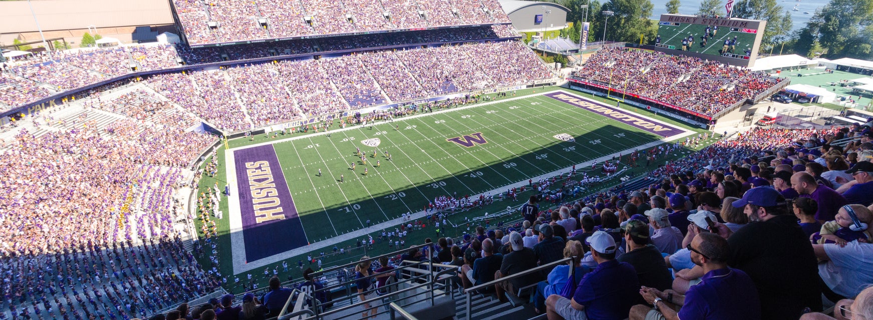 Seat view from Upper Sideline