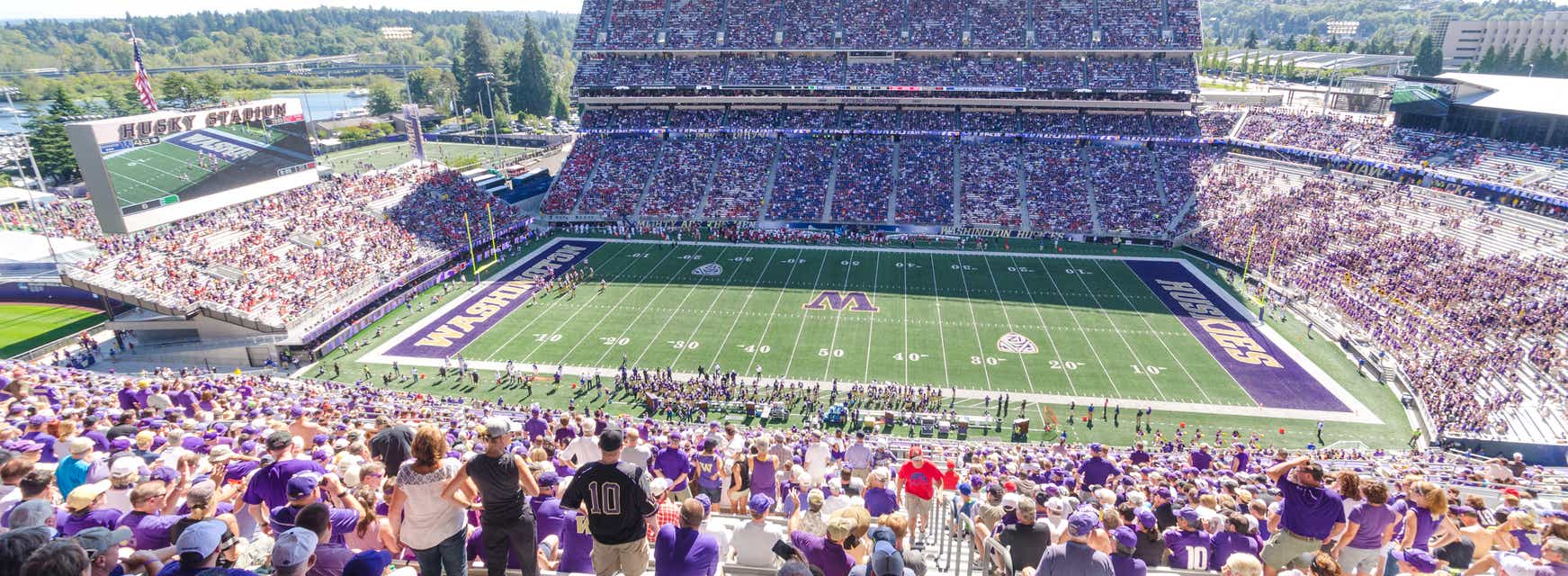 Seat view from Upper Sideline