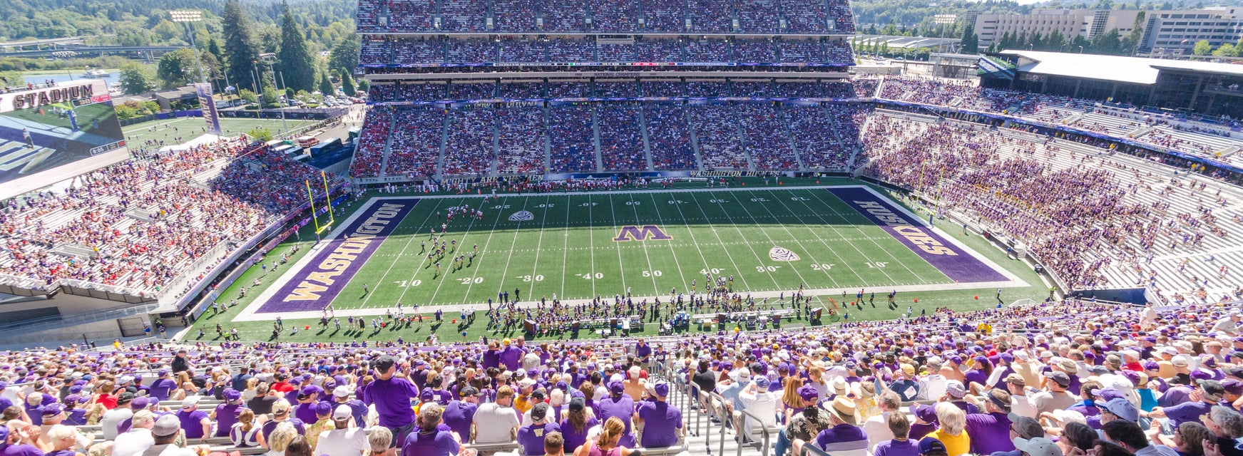 Seat view from Upper Sideline