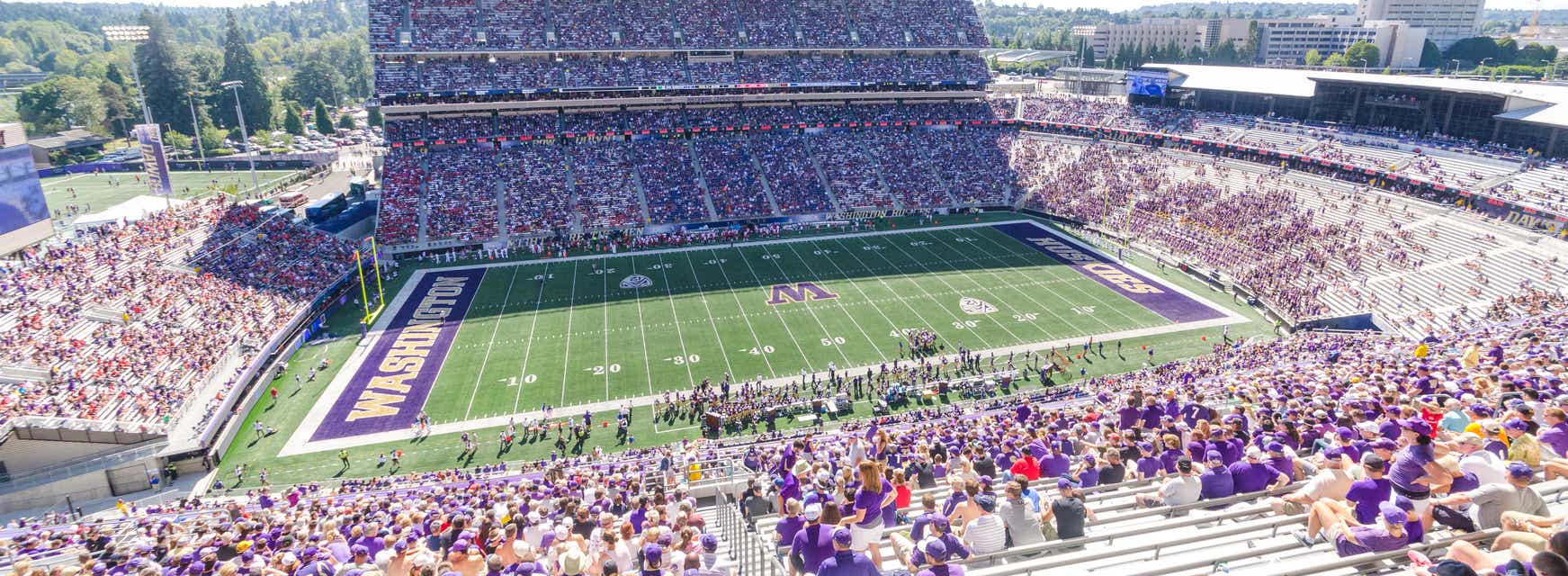 Seat view from Upper Sideline