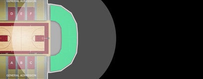 Seat view from General Admission