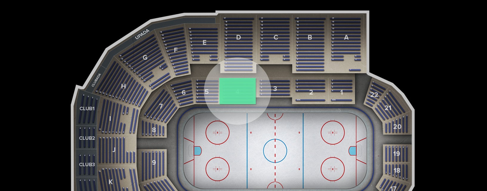 Seat view from Lower