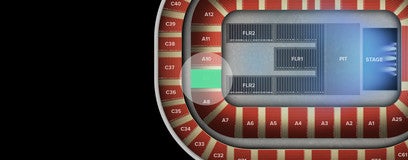 Seat view from Arena