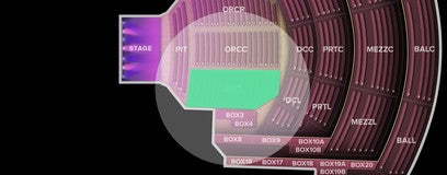 Seat view from Orchestra Left