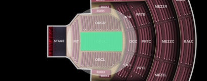 Seat view from Orchestra Center