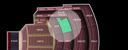Seat view from Parterre Right