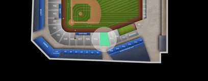 Seat view from Outfield Reserve