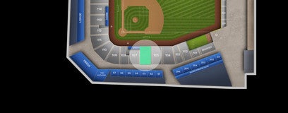 Seat view from