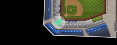 Seat view from