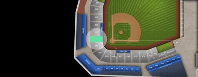 Seat view from Infield Box