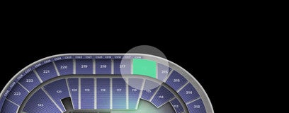 Seat view from Upper