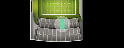Seat view from Reserved East