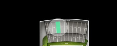 Seat view from Reserved West
