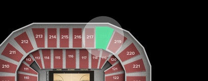 Seat view from Upper