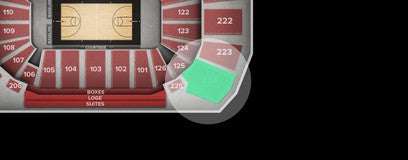 Seat view from Upper