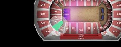 Seat view from Lower