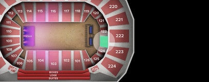 Seat view from Lower