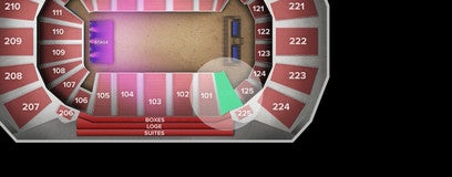 Seat view from Lower