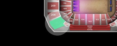 Seat view from Upper